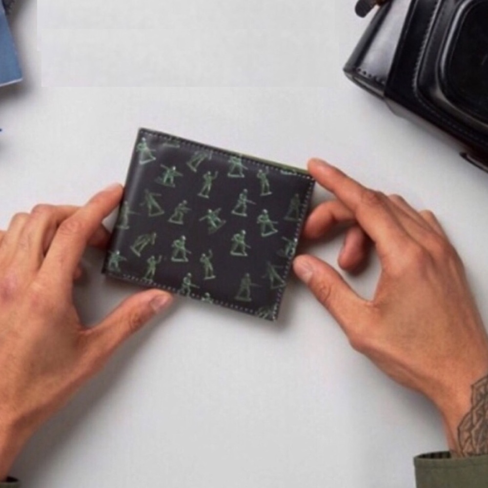ASOS Cheats & Thieves Toy Soldier Print Wallet